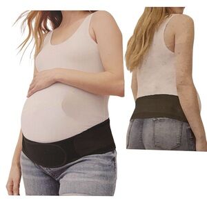 Joyspun Maternity Belt for Comfort and Support Black Fits Size 3XL-4XL (22-24)
